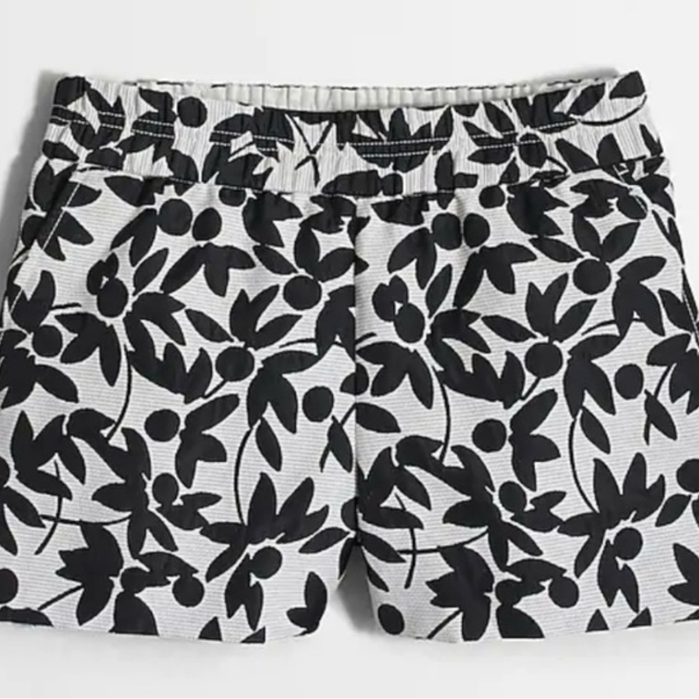 J. Crew Floral Jacquard Boardwalk Short | 3” inseam | Size 2